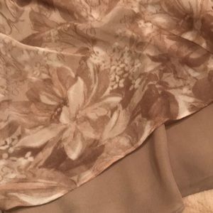 Ladies long flared skirt